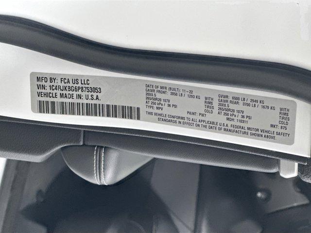 used 2023 Jeep Grand Cherokee L car, priced at $29,496