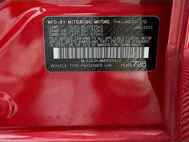 used 2021 Mitsubishi Mirage car, priced at $11,197