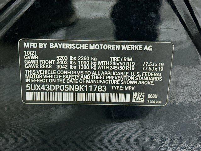 used 2022 BMW X3 car, priced at $29,987