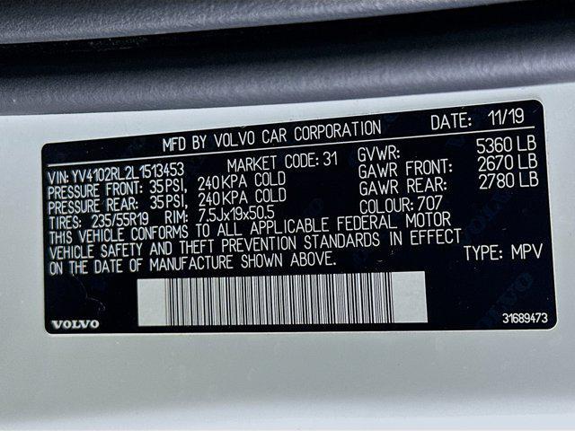 used 2020 Volvo XC60 car, priced at $24,997