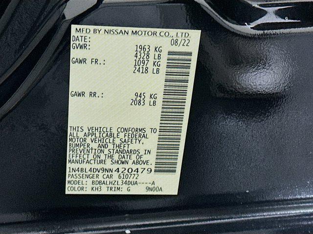 used 2022 Nissan Altima car, priced at $18,987