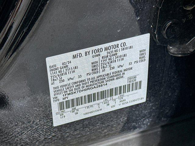 used 2024 Ford Explorer car, priced at $26,496