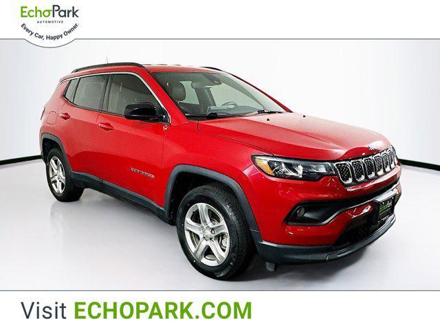 used 2023 Jeep Compass car, priced at $20,699