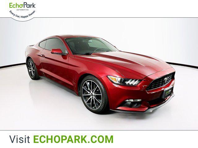 used 2017 Ford Mustang car, priced at $17,597