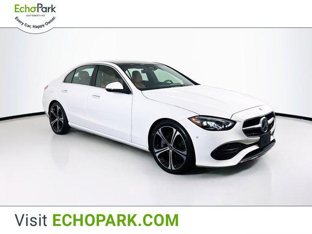 used 2025 Mercedes-Benz C-Class car, priced at $34,996