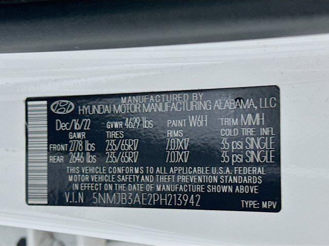 used 2023 Hyundai Tucson car, priced at $20,996