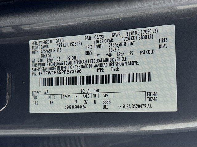 used 2023 Ford F-150 car, priced at $38,697