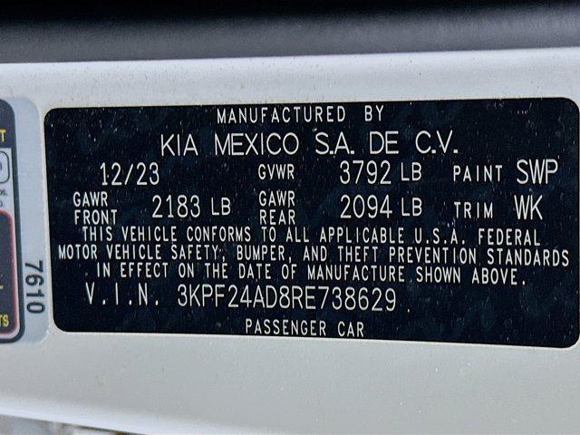 used 2024 Kia Forte car, priced at $16,296