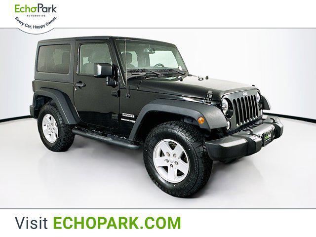 used 2018 Jeep Wrangler JK car, priced at $18,589