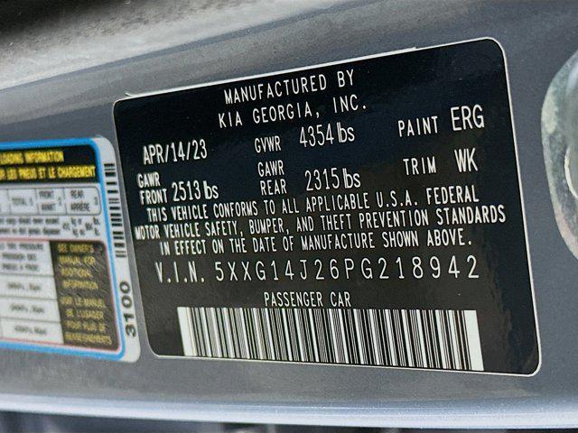 used 2023 Kia K5 car, priced at $19,587