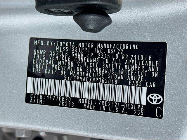 used 2022 Toyota Corolla car, priced at $14,996