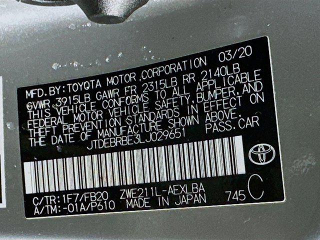 used 2020 Toyota Corolla Hybrid car, priced at $18,589