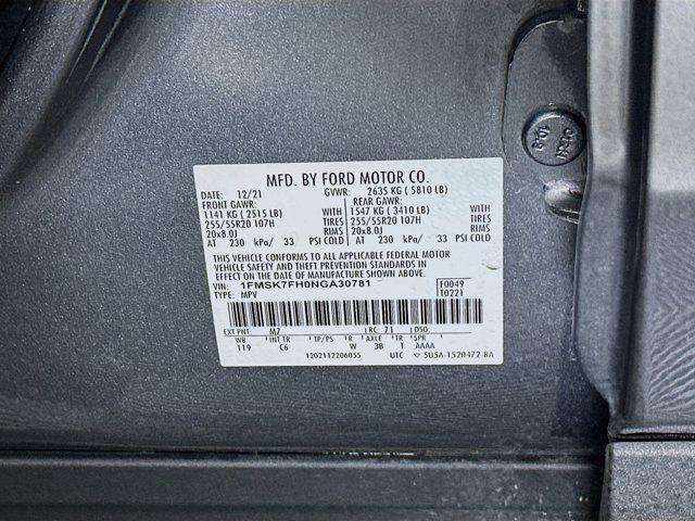 used 2022 Ford Explorer car, priced at $24,597
