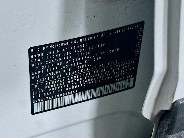 used 2022 Volkswagen Tiguan car, priced at $19,187