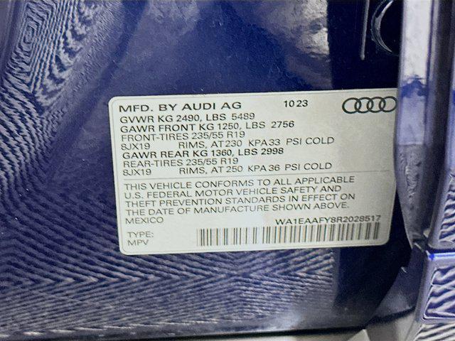 used 2024 Audi Q5 car, priced at $32,997
