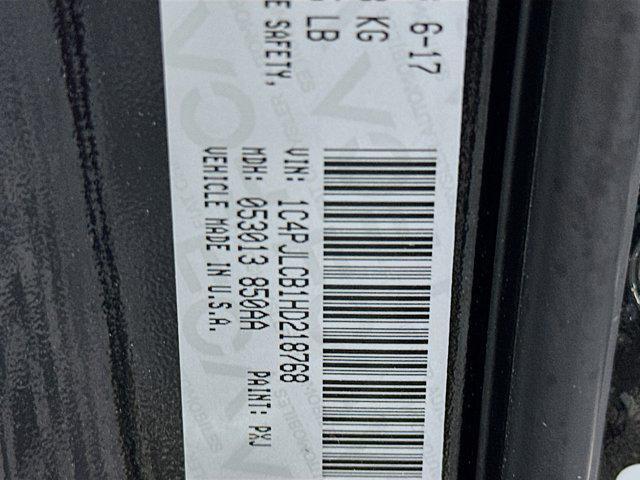 used 2017 Jeep Cherokee car, priced at $7,887