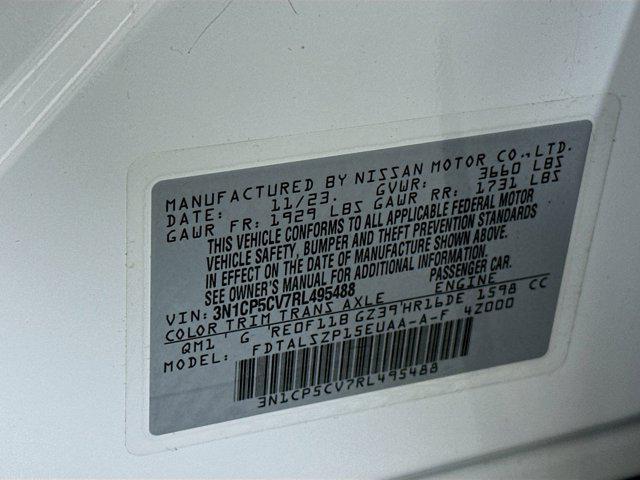 used 2024 Nissan Kicks car, priced at $18,496