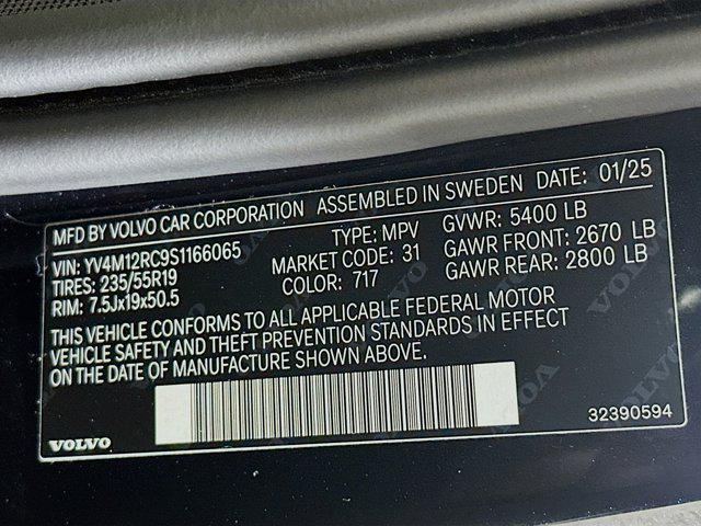 used 2025 Volvo XC60 car, priced at $33,987