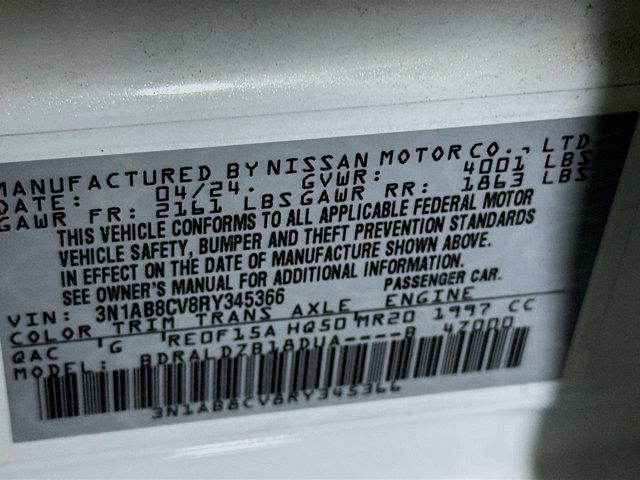 used 2024 Nissan Sentra car, priced at $17,396