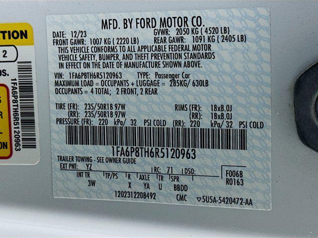 used 2024 Ford Mustang car, priced at $28,297