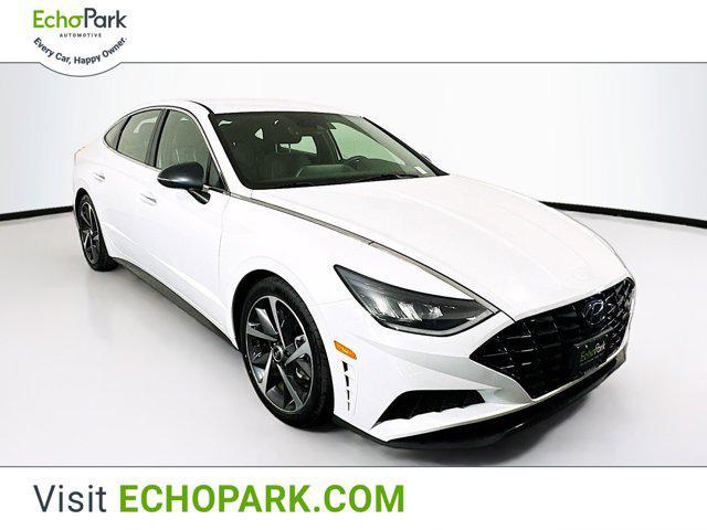 used 2021 Hyundai Sonata car, priced at $20,589