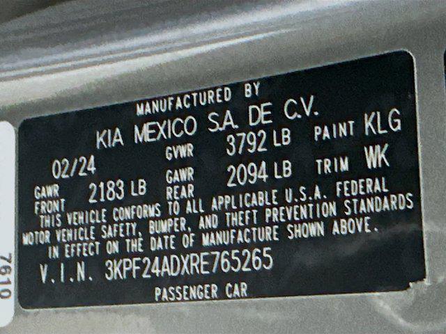 used 2024 Kia Forte car, priced at $16,296