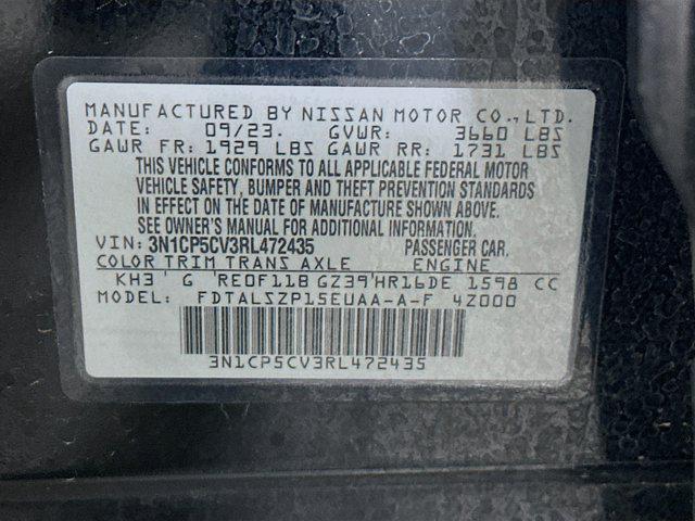 used 2024 Nissan Kicks car, priced at $16,296