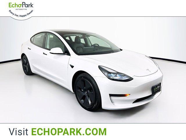 used 2021 Tesla Model 3 car, priced at $23,997