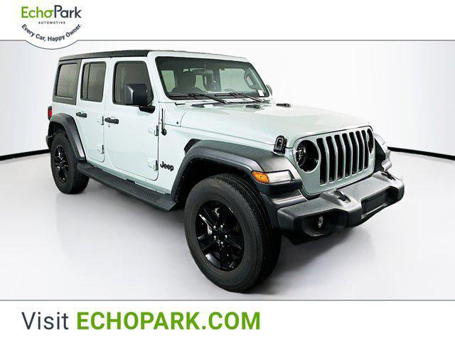 used 2023 Jeep Wrangler car, priced at $35,289