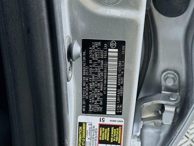 used 2022 Toyota Camry car, priced at $20,997