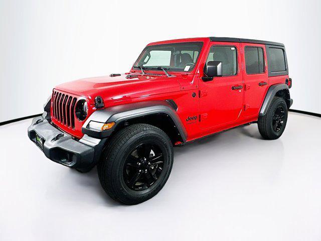 used 2021 Jeep Wrangler Unlimited car, priced at $26,987