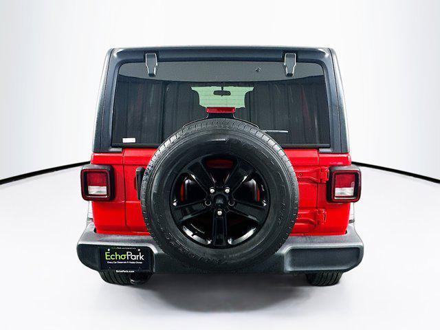 used 2021 Jeep Wrangler Unlimited car, priced at $26,987