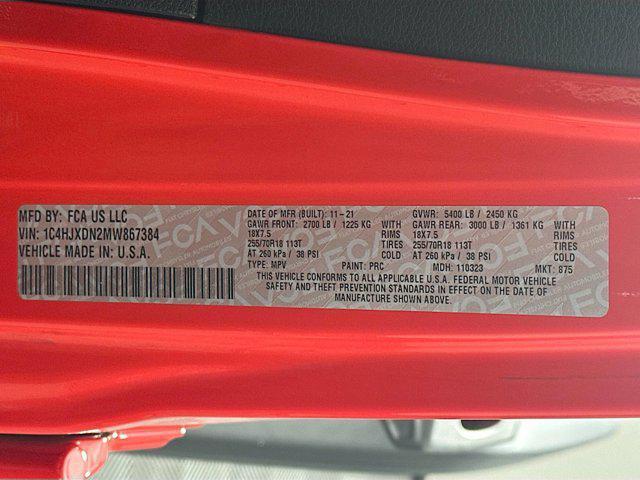 used 2021 Jeep Wrangler Unlimited car, priced at $26,987