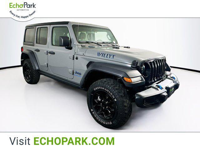 used 2023 Jeep Wrangler 4xe car, priced at $29,497