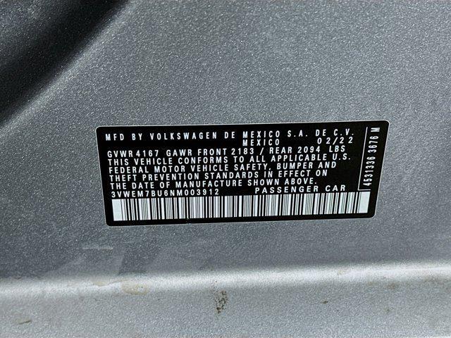 used 2022 Volkswagen Jetta car, priced at $19,997