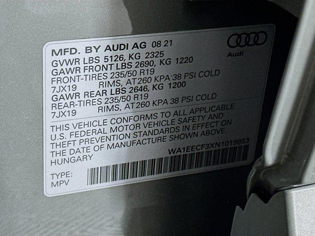 used 2022 Audi Q3 car, priced at $28,289