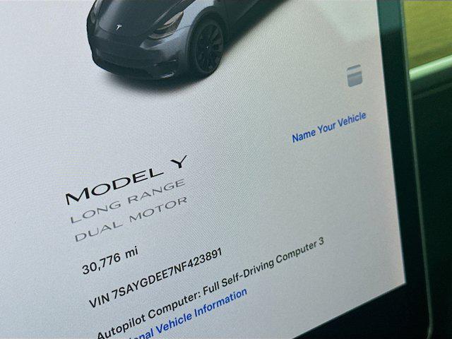 used 2022 Tesla Model Y car, priced at $28,197