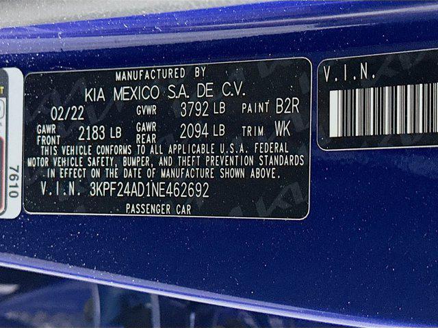 used 2022 Kia Forte car, priced at $17,497