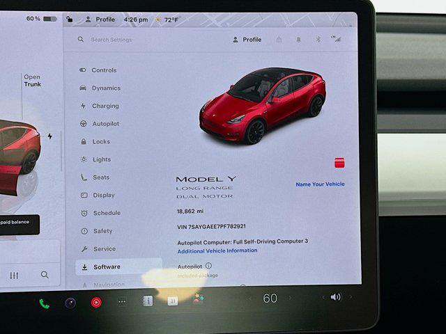 used 2023 Tesla Model Y car, priced at $32,497