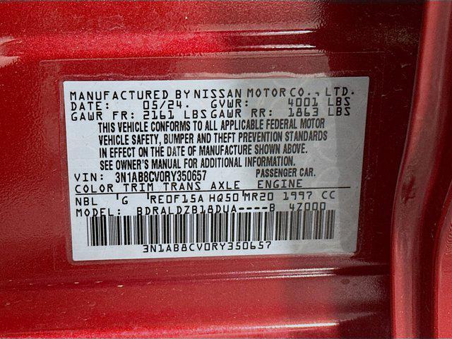 used 2024 Nissan Sentra car, priced at $17,997
