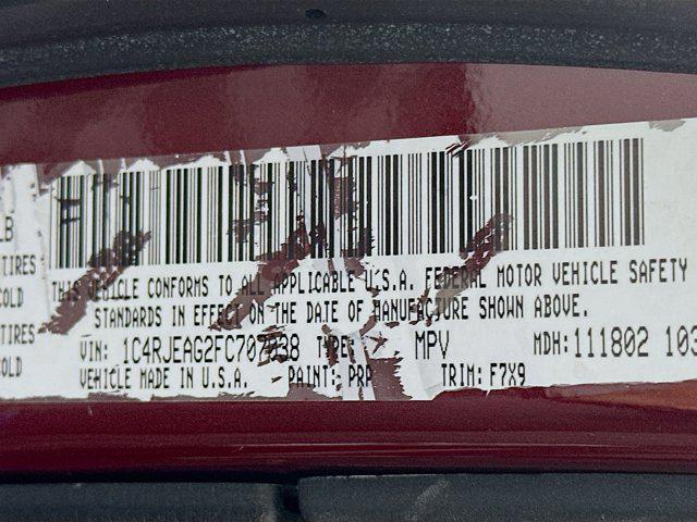 used 2015 Jeep Grand Cherokee car, priced at $14,399