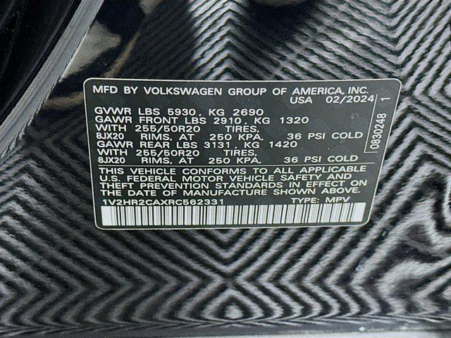 used 2024 Volkswagen Atlas car, priced at $27,996