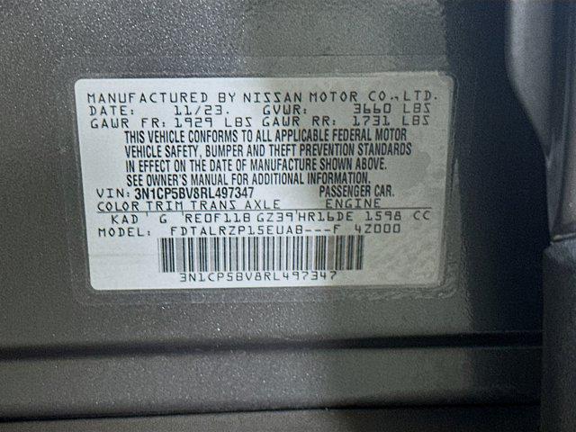 used 2024 Nissan Kicks car, priced at $16,896