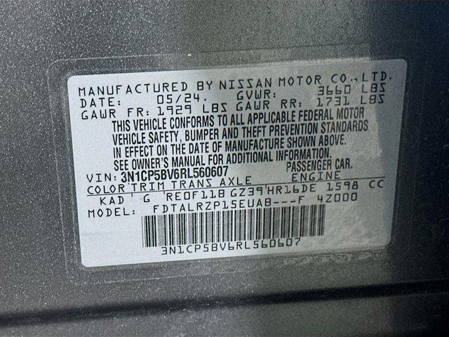 used 2024 Nissan Kicks car, priced at $16,487