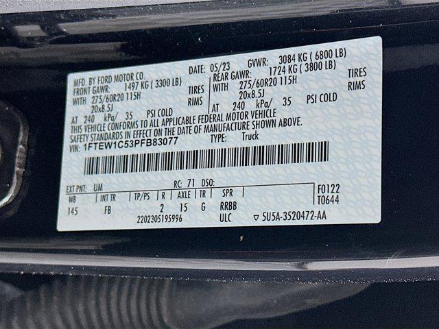 used 2023 Ford F-150 car, priced at $33,197