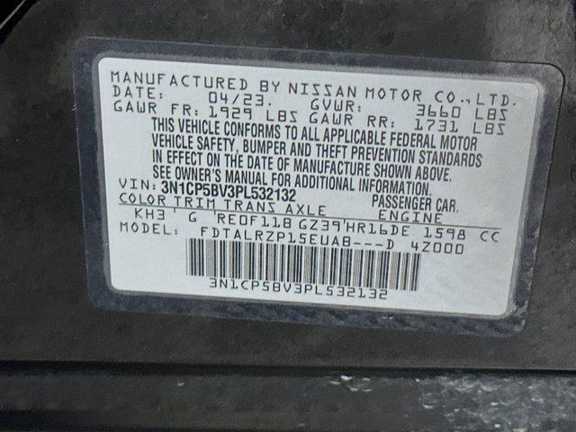 used 2023 Nissan Kicks car, priced at $15,797