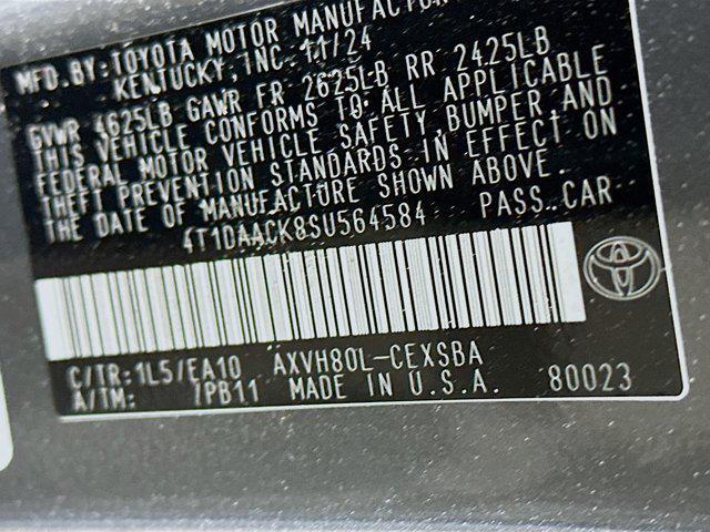 used 2025 Toyota Camry car, priced at $29,496