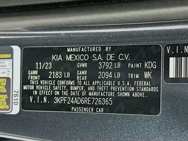 used 2024 Kia Forte car, priced at $17,189