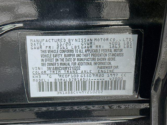 used 2021 Nissan Sentra car, priced at $15,389