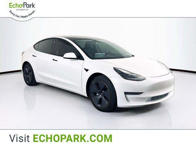 used 2021 Tesla Model 3 car, priced at $22,487